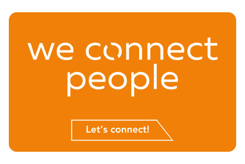 We connect people