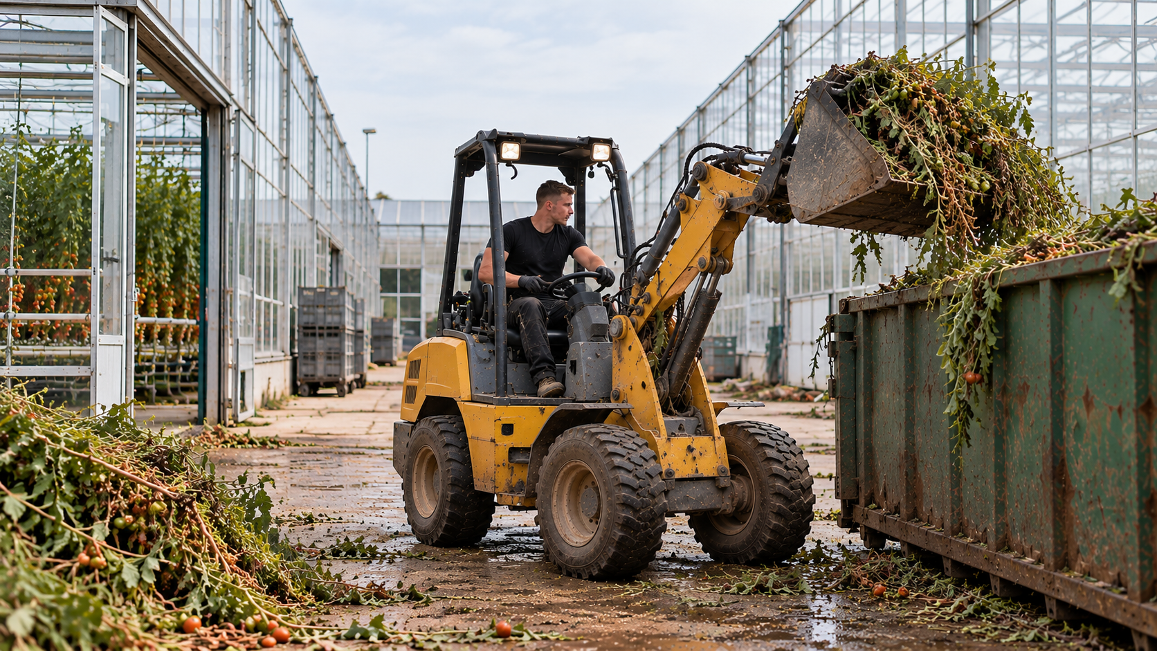Greenhouse Cleaning Employee