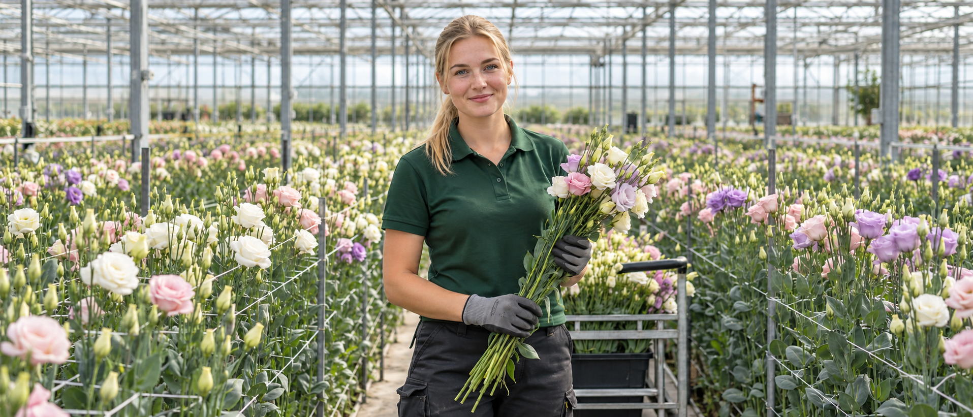 Lucrător la lisianthus