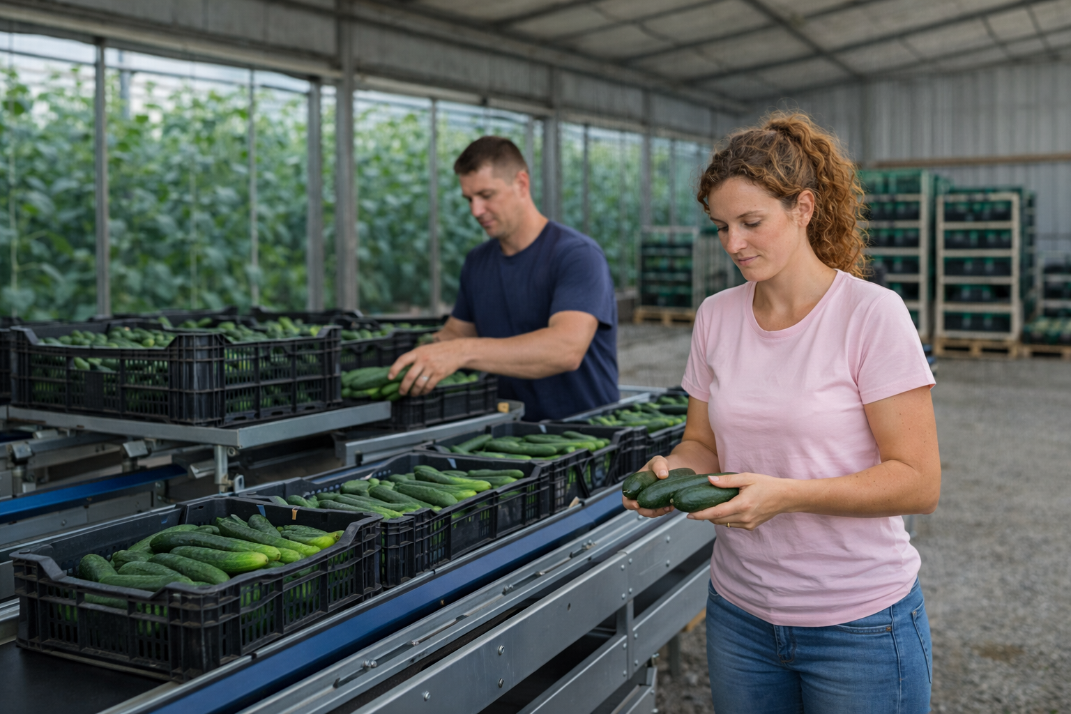 Sebze Ayırma ve Paketleme
